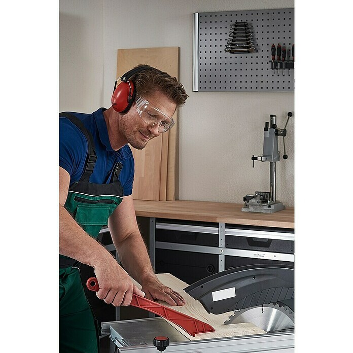 Wolfcraft Gehoorbeschermer (Rood) | BAUHAUS