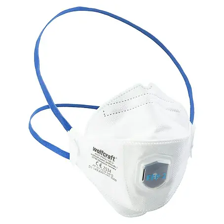 Wolfcraft  Mascarilla con válvula