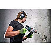 Wolfcraft Gehoorbescherming (Zwart/Groen, l x b x h: 50 x 110 x 160 mm) | BAUHAUS