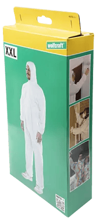 Tector Premium Schutzanzug Einwegoverall Typ 5/6 Kat. 3 entspricht EU Tector Premium Schutzanzug Einwegoverall Typ 5/6 Kat. 3 entspricht EU
