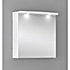 Camargue Orion LED-Spiegelschrank (B x H: 60 x 67,2 cm, Mit Beleuchtung, Spanplatte, Weiß)