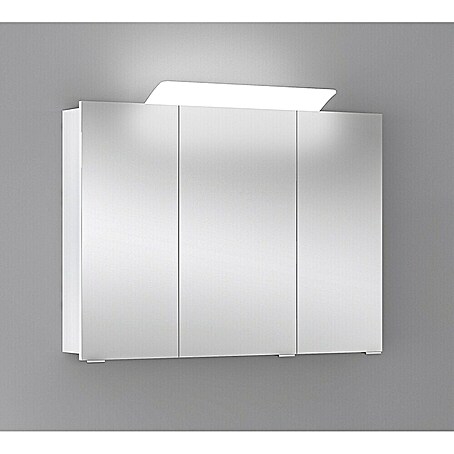 Camargue Orion LED-Spiegelschrank (B x H: 93 x 68 cm, Mit Beleuchtung, Weiß)
