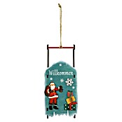 Christbaumschmuck Weihnachtsschlitten (Bunt, Holz, 1 Stk., 5 x 15 x 33 cm) | BAUHAUS