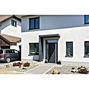 Gutta Rechteckvordach BS Plus 160 UP ST BK FUKA (160 x 90 x 15,5 cm, Seitenteil links, Briefkastenanlage Anthrazit) | BAUHAUS