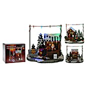 Decoratief element Kerstkraam (Led, Kunststof, 1 st.) | BAUHAUS