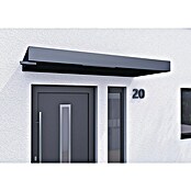 Gutta Rechteckvordach BS Plus 200 UP WSP (200 x 90 x 15,5 cm, Wasserspeier links) | BAUHAUS