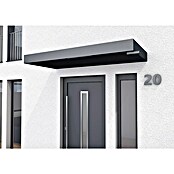 Gutta Rechteckvordach BS Plus 200 UP WSP (200 x 90 x 15,5 cm, Wasserspeier rechts) | BAUHAUS