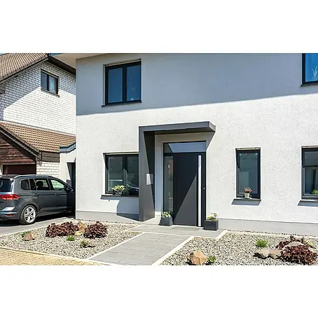 Gutta  Rechteckvordach BS Plus 160 UP ST BK