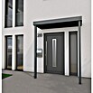 Gutta Rechteckvordach BS Plus 200 UP 2 PF (200 x 90 x 15,5 cm, Entwässerung Pfosten links) | BAUHAUS