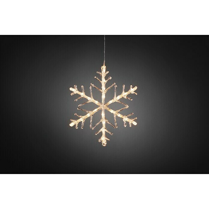Konstsmide LED-Weihnachtsleuchte (1,44 W, Transparent, Durchmesser: 40 cm)