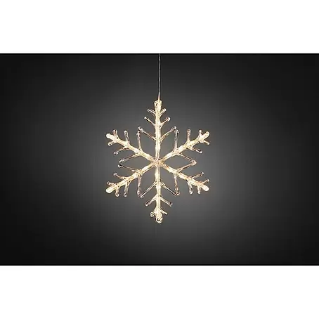Konstsmide  LED-Weihnachtsdekoleuchte Schneeflocke