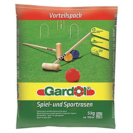 Gardol Rasensamen Spiel- & Sportrasen (5 kg, 150 m²)