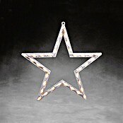 Konstsmide LED-Weihnachtsleuchte Stern (Innen, 35-flammig, B x H: 50 x 47 cm, Warmweiß)