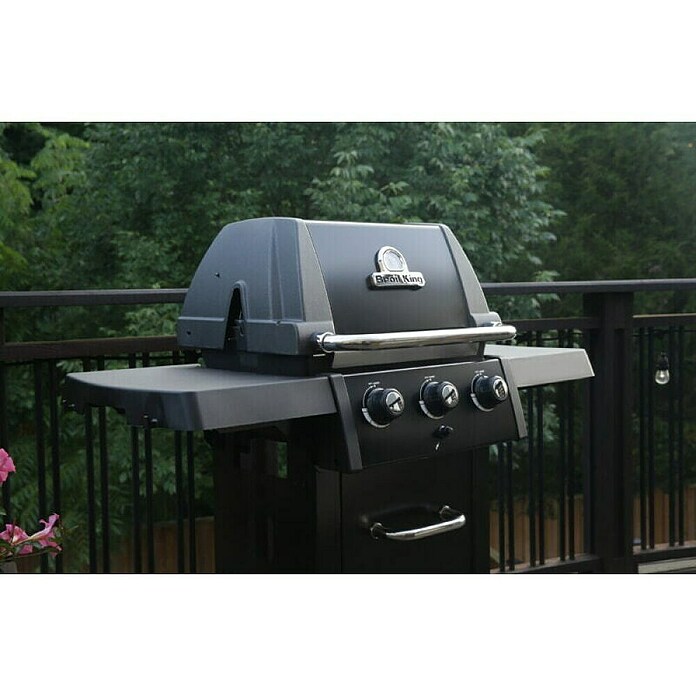 Broil King Plinski žar  (Površina za peko (Š x G): 37,5 x 55 cm, Število gorilnikov: 3 kos) | 8313 - Gasgrill Marke | ICGA - Grillgeräte | ICG - Grillgeräte / Grillzubehör | IC - Freizeit im Garten | I - Stadtgarten | BAUHAUS