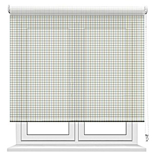 Estor enrollable Vichy (An x Al: 105 x 190 cm, Azul, Formas y patrones)