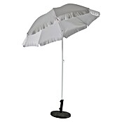 Sunfun Balkonschirm (Lichtgrau, Durchmesser: 200 cm)