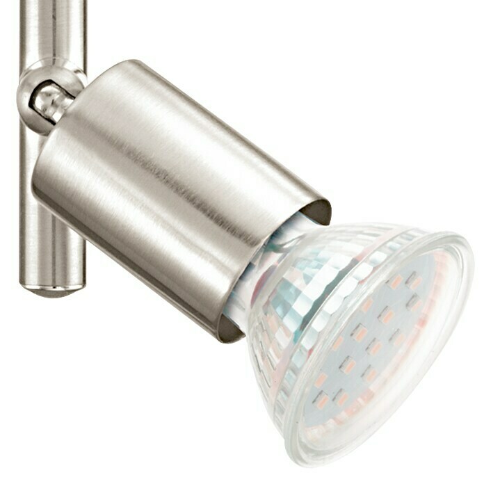Eglo LED-Spotleiste (4 x 3 W, Nickel matt, Länge: 68,5 cm)