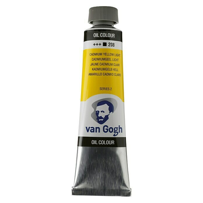 Talens Van Gogh Pintura al óleo (Amarillo cadmio claro, 40 ml, Tubo)