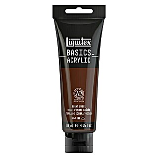Liquitex Basics Acrylfarbe (Umbra gebrannt, 118 ml)