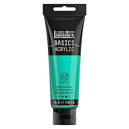 Liquitex Basics Acrylfarbe (Helles Aquagrün, 118 ml)