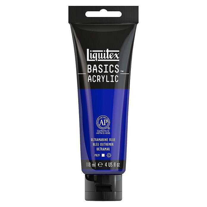 Liquitex Basics Akrilna boja (Ultramarin plavo, 118 ml, Tuba)