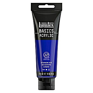 Liquitex Basics Acrylfarbe (Ultramarinblau, 118 ml)