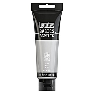 Liquitex Basics Akrilna barva (Srebrne barve, 118 ml)