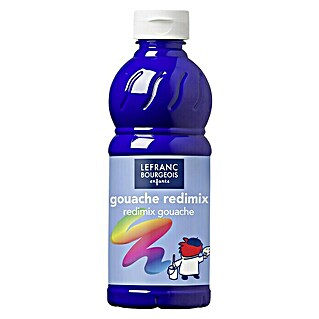 Lefranc & Bourgeois Gouachefarbe Redimix (Ultramarinblau, 500 ml, Flasche)