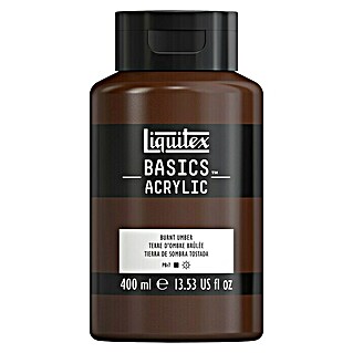 Liquitex Basics Acrylverf (Burnt Umber, 400 ml)