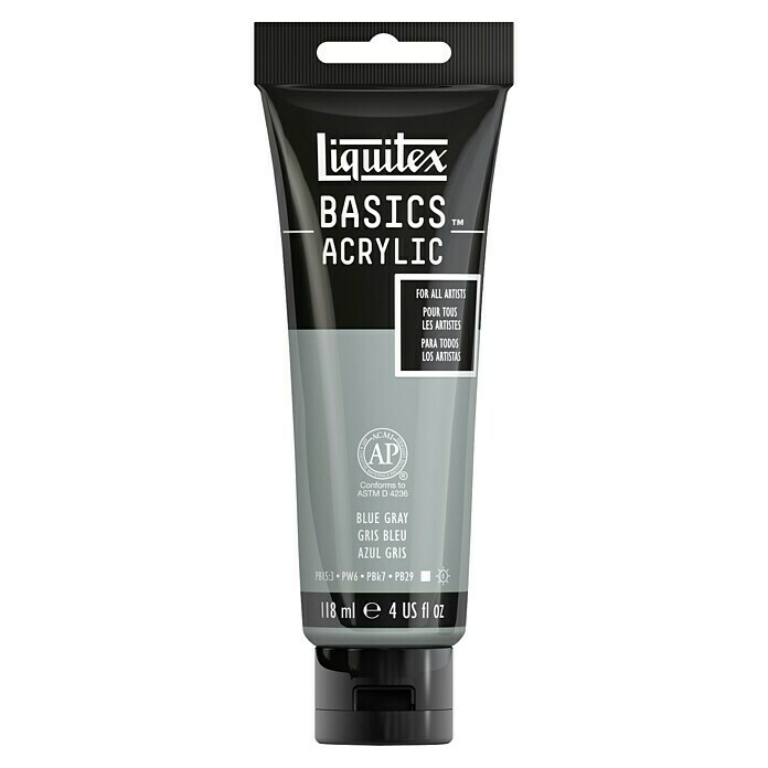 Liquitex Basics Acrylfarbe (Blaugrau, 118 ml, Tube)