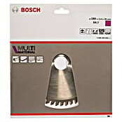 Bosch Disco de sierra Multimaterial (Diámetro: 190 mm, Orificio: 30 mm, Número de dientes: 54 dientes)