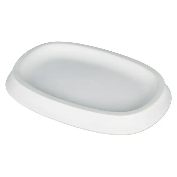 Venus Flakoni Seifenschale - Weiß, Polyresin - Elegante weiße Seifenschale. Das schlichte Design und die glatte Oberfläche machen diese Seifenschale zu einem stilvollen Accessoire im Badezimmer.