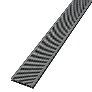 Tablón para terraza WPC Dark Grey (200 x 13,5 x 2,1 cm, Gris oscuro)