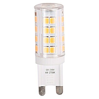 Garza Lámpara LED (G9, No regulable, Blanco cálido, 300 lm, 3,5 W)