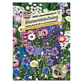 Sperli Blumensamen Sommerblumenmischung (Verschiedene Sorten, Blütezeit: Juni, 2 m²)