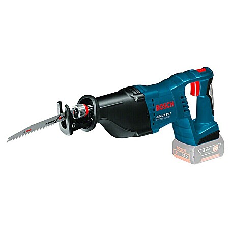 Bosch Professional AMPShare 18V Akku-Säbelsäge GSA 18 V-LI (18 V, Ohne Akku, Leerlaufhubzahl: 0 /min - 2 700 /min)