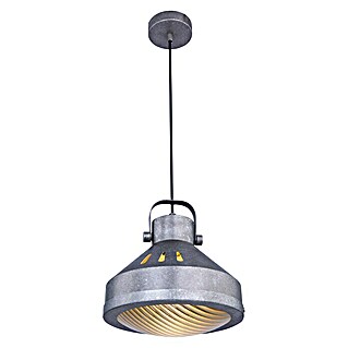 Globo Hanglamp Loft (Grijs, zilver, E27)