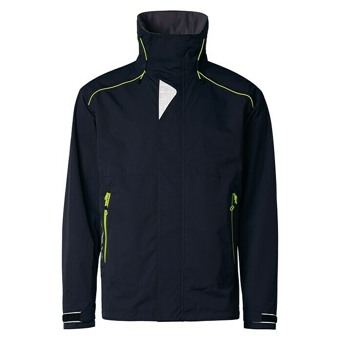 Marinepool Segeljacke BorneoS, Herren, Schwarz Front View