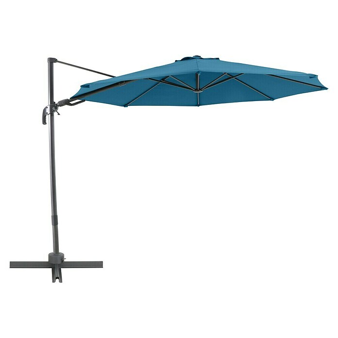 Sunfun Ersatz-Bezug (Petrol, Passend für: Sunfun Ampelschirmgestell Capri Ø 300 cm)