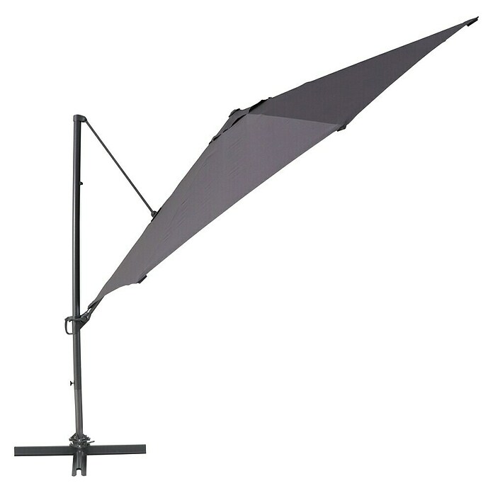 Sunfun Ampelschirm (Anthrazit, Durchmesser: 350 cm)