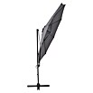Sunfun Ampelschirm (Anthrazit, Durchmesser: 300 cm)