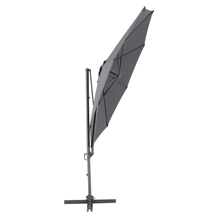 Sunfun Ampelschirm (Anthrazit, Durchmesser: 300 cm)