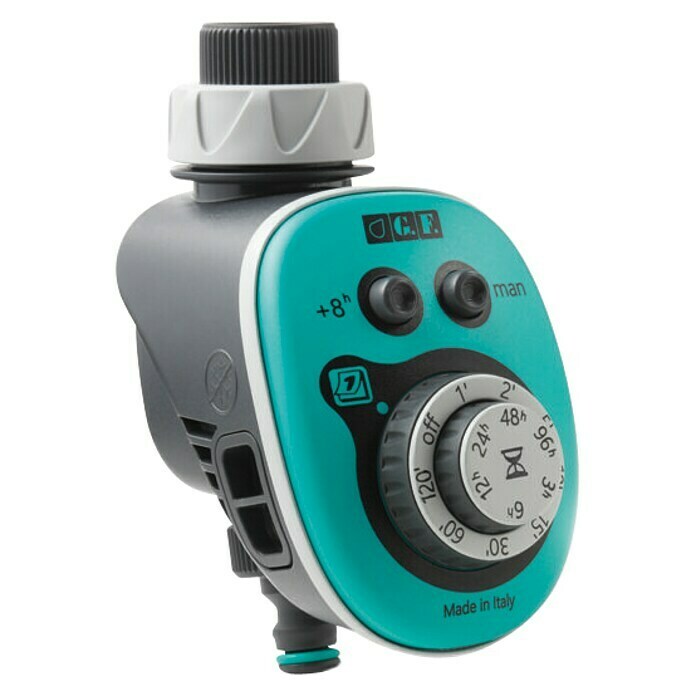 Bewässerungscomputer GF80286015 (Bewässerungsdauer: 1 - 120 min, Bis 8 x täglich, Aquamarin)