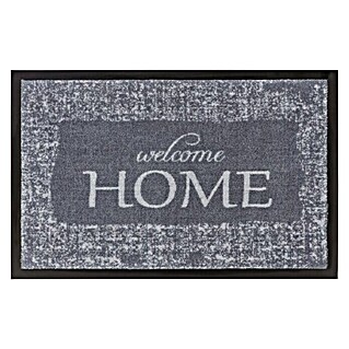 Astra Homelike Sauberlaufmatte Wecome Home (Grau, 50 x 70 cm, 100 % Polyamid)