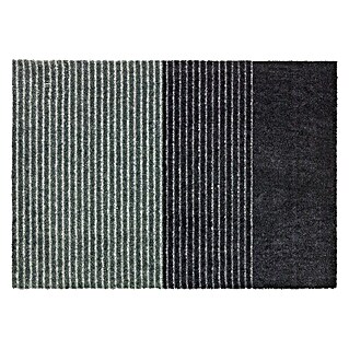 SCHÖNER WOHNEN-Kollektion Sauberlaufmatte Streifen (Anthrazit/Grau, 100 x 67 cm, 100 % Polyamid)