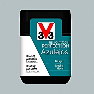 V33 Esmalte para azulejos Renovation Perfection (Gris delfín, 75 ml, Satinado)