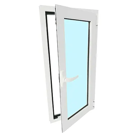 Solid Elements  Ventana de aluminio practicable-oscilobatiente
