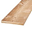 Massivholzbrett Tiroler Fichte (Fichte, 200 x 23,8 x 2,7 cm, Gebürstet)