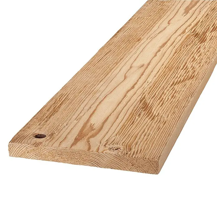 Massivholzbrett Tiroler FichteFichte, 120 x 28,8 x 2,7 cm, Gehackt