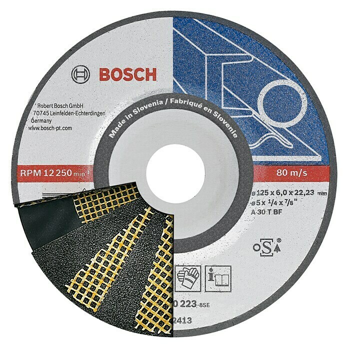 Bosch Schruppscheibe (Geeignet für: Metall, Stärke Scheibe: 6 mm)